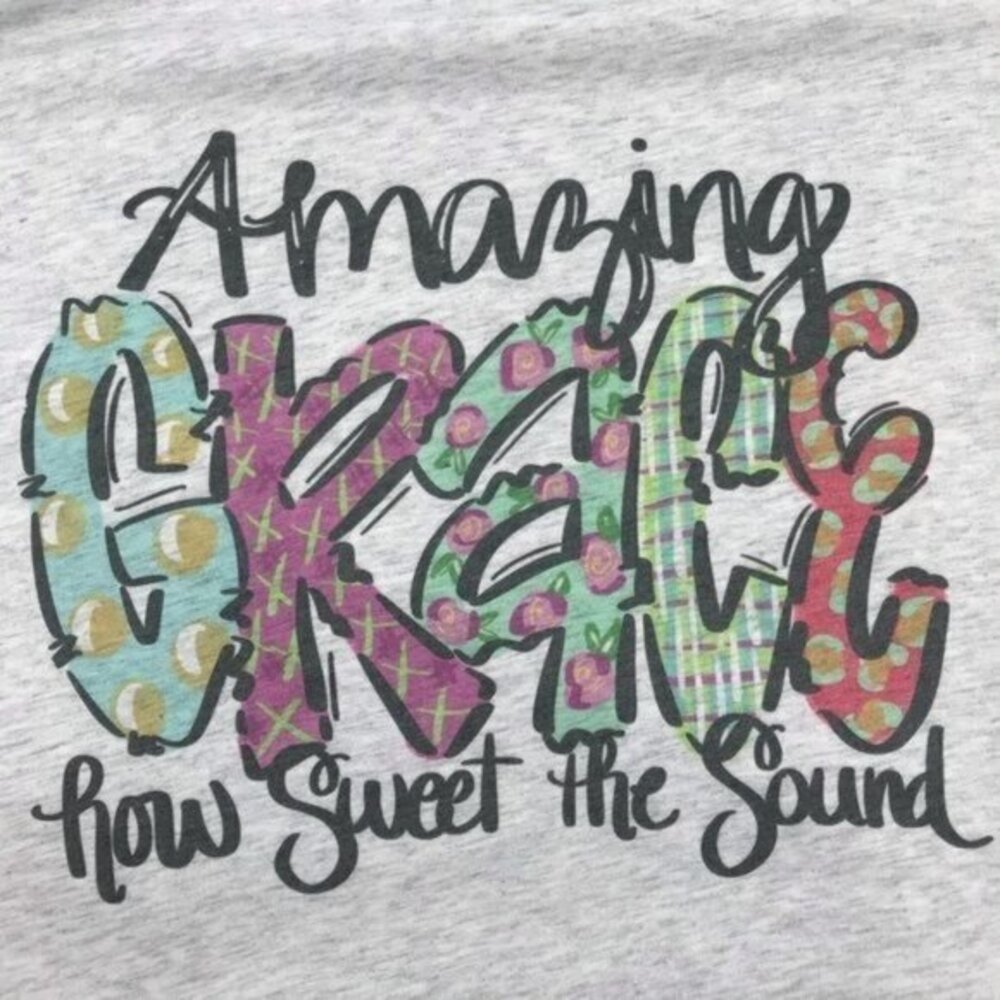 NWT “Amazing Grace” Jersey Tee XL